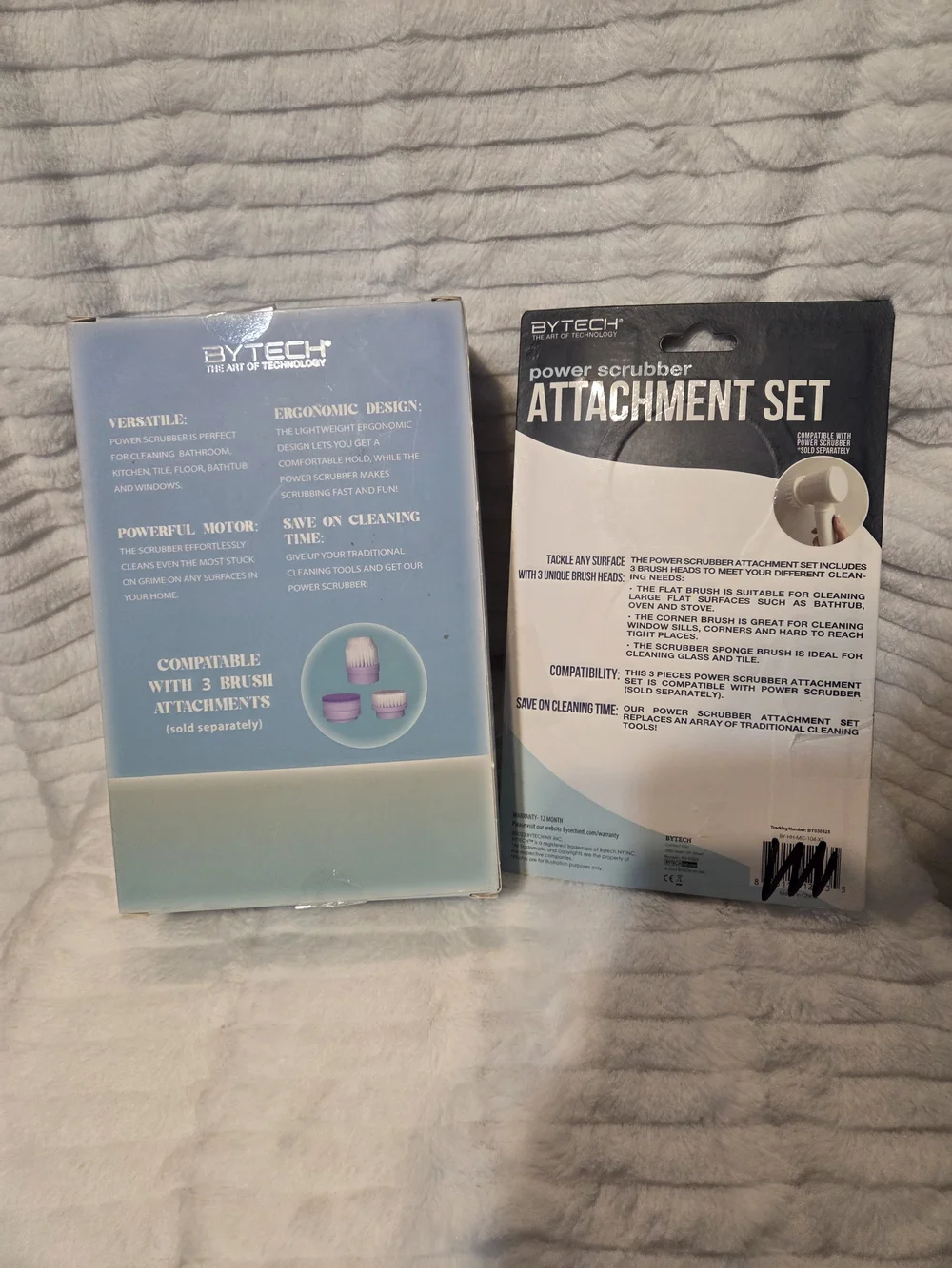 Nib Power Scrubber with Detachable Brush Head  And Attachment set